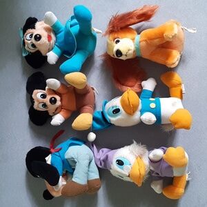 Vintage mini Disney plush bundle assortment